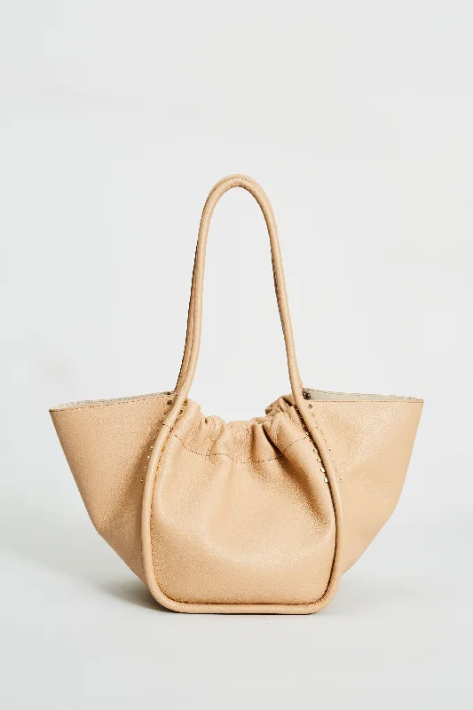 Women's tote bags premium-elegance -Leather Stud Tote