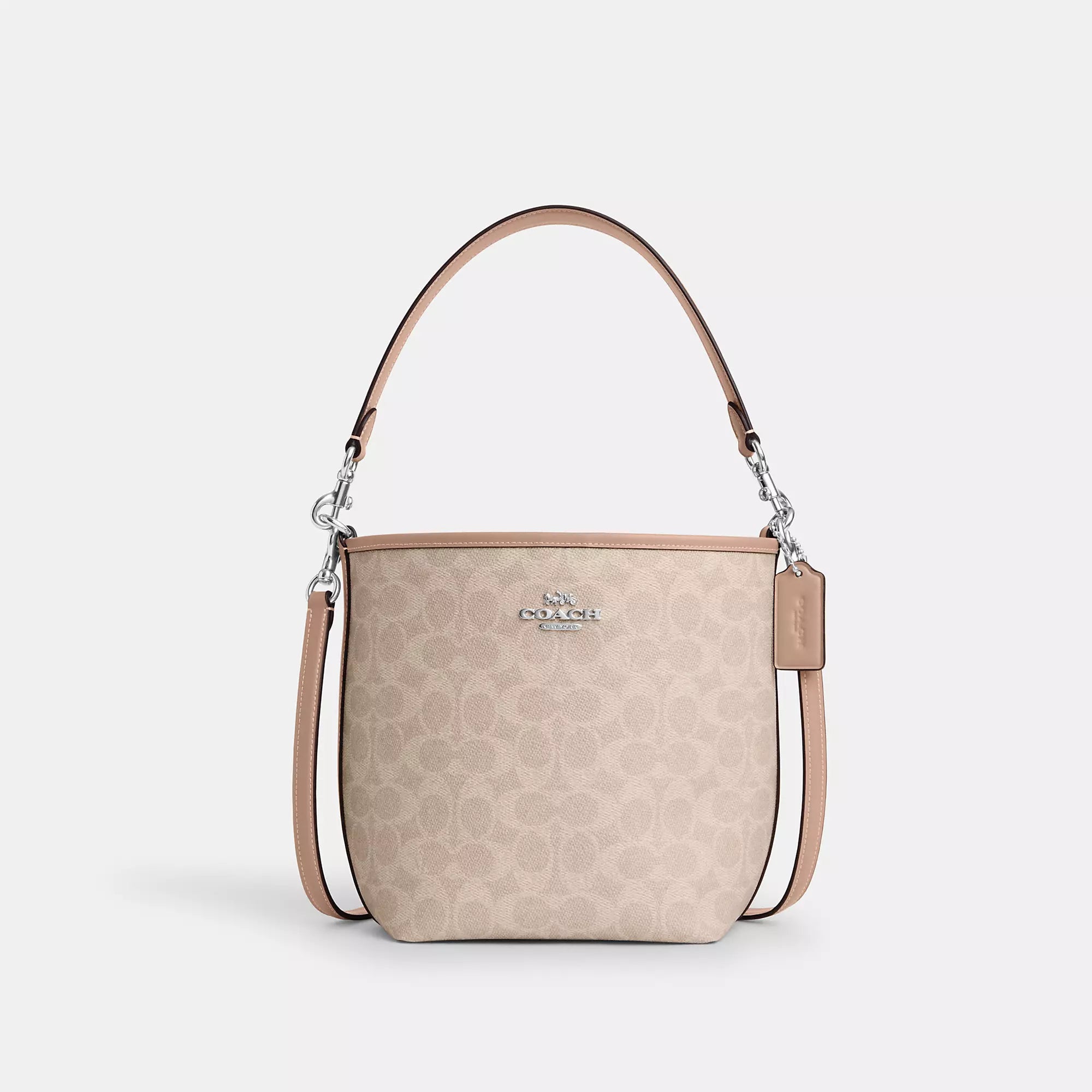 Women's bucket bag affordable bundle -Coach Outlet City Bucket Bag In Signature Canvas