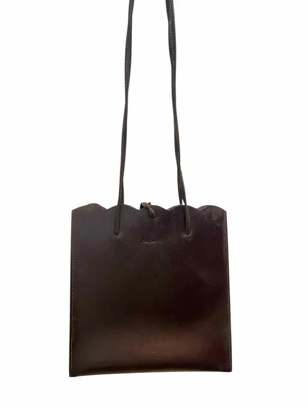 Women's tote bags minimalist-trend -Pagani Tote Brown Handbag