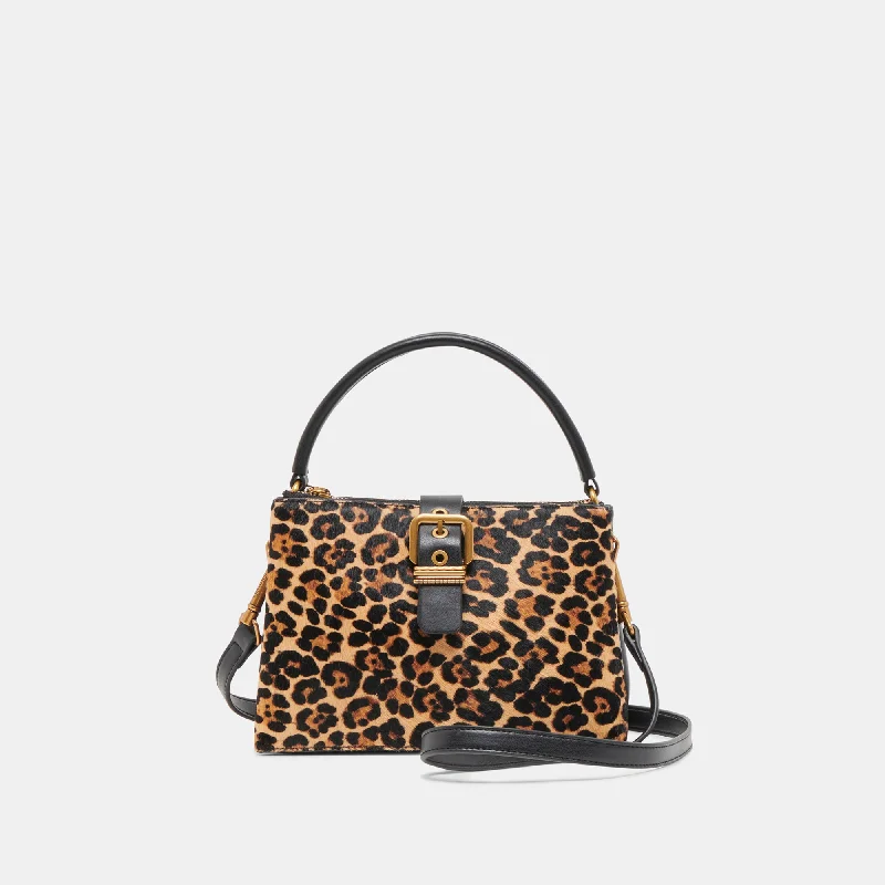 Women's crossbody bag pro sale -CHARLY CROSSBODY LEOPARD CALF HAIR