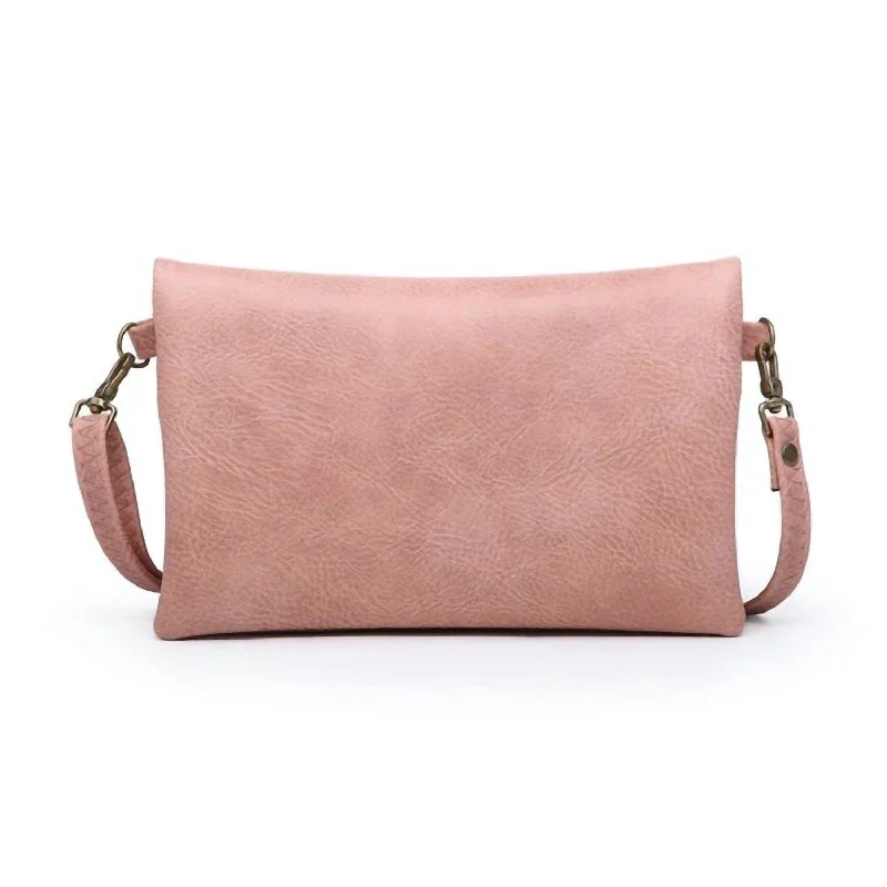 Women's crossbody bag quality bags -Women's Kelly Zip Crossbody Wristlet In Salmon