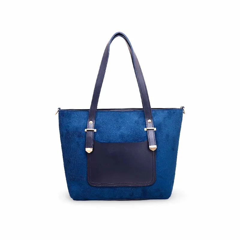 Women's shoulder bags tassel -Blue Formal Shoulder Bag P56102