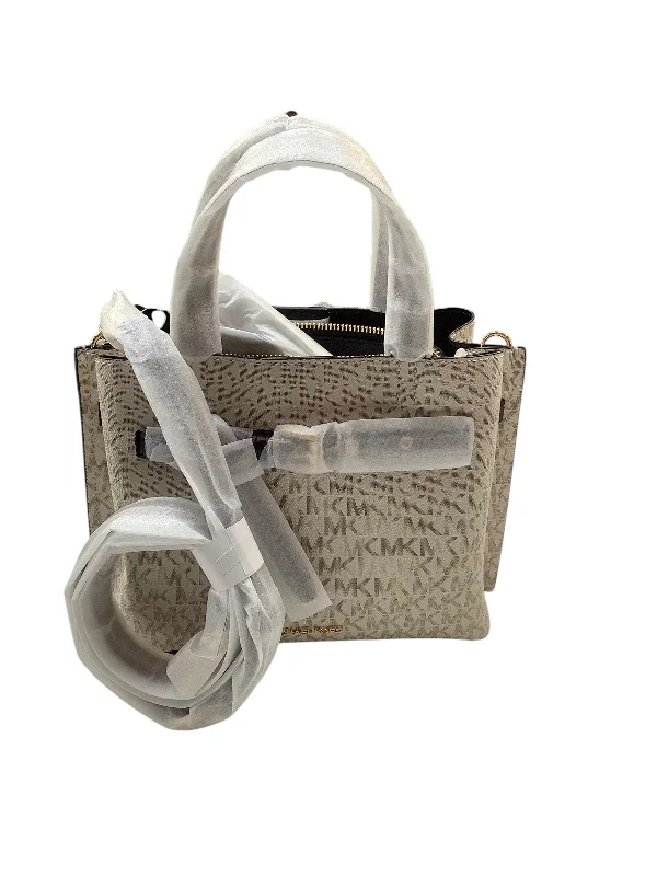 Handbags solid-color -Handbag Designer By Michael Kors, Size: Medium