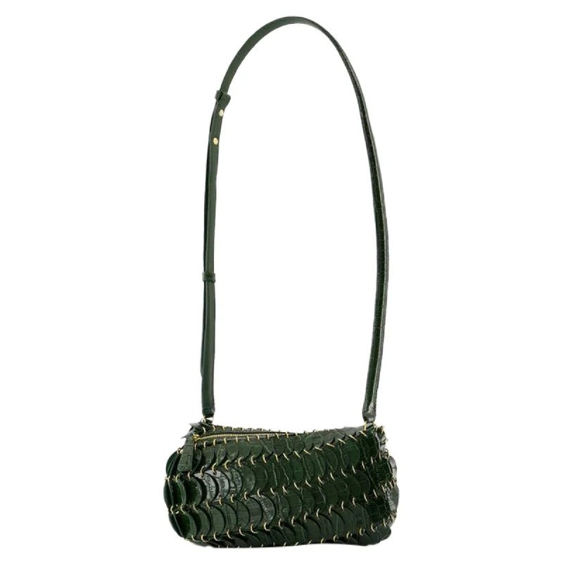 Women's crossbody bag matching set -Crossbody - Rabanne - Metal - Green