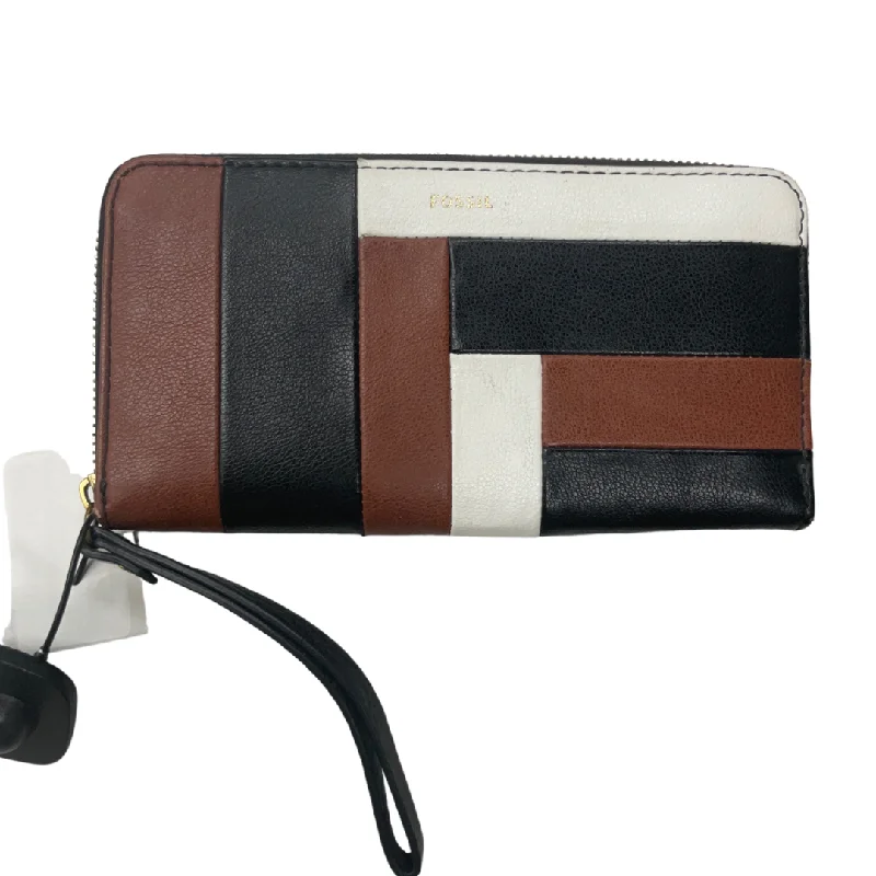 Women's wallet light apparel -Wallet Leather By Fossil, Size: Large