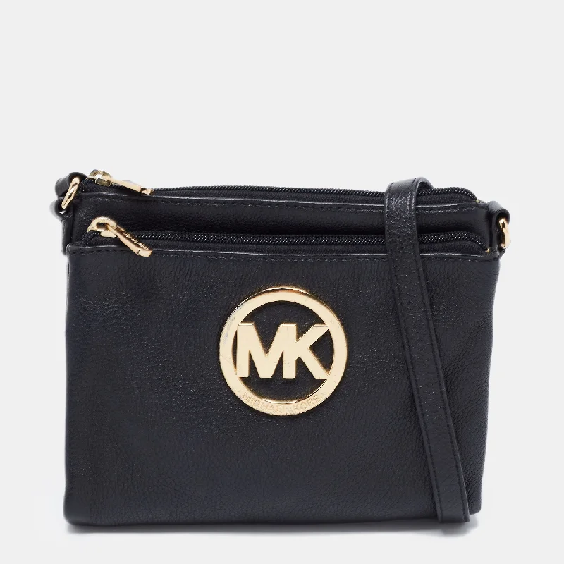 Women's crossbody bag must-have accessory -Michael Michael Kors  Leather Fulton Crossbody Bag