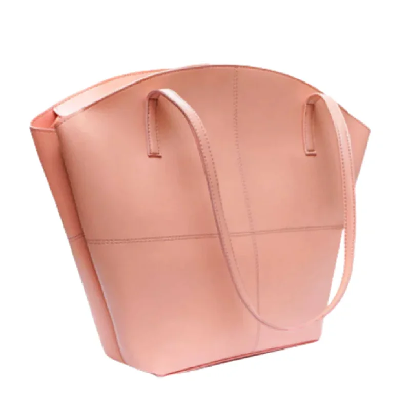 Women's shoulder bags premium -TOTE SHOULDER PINK