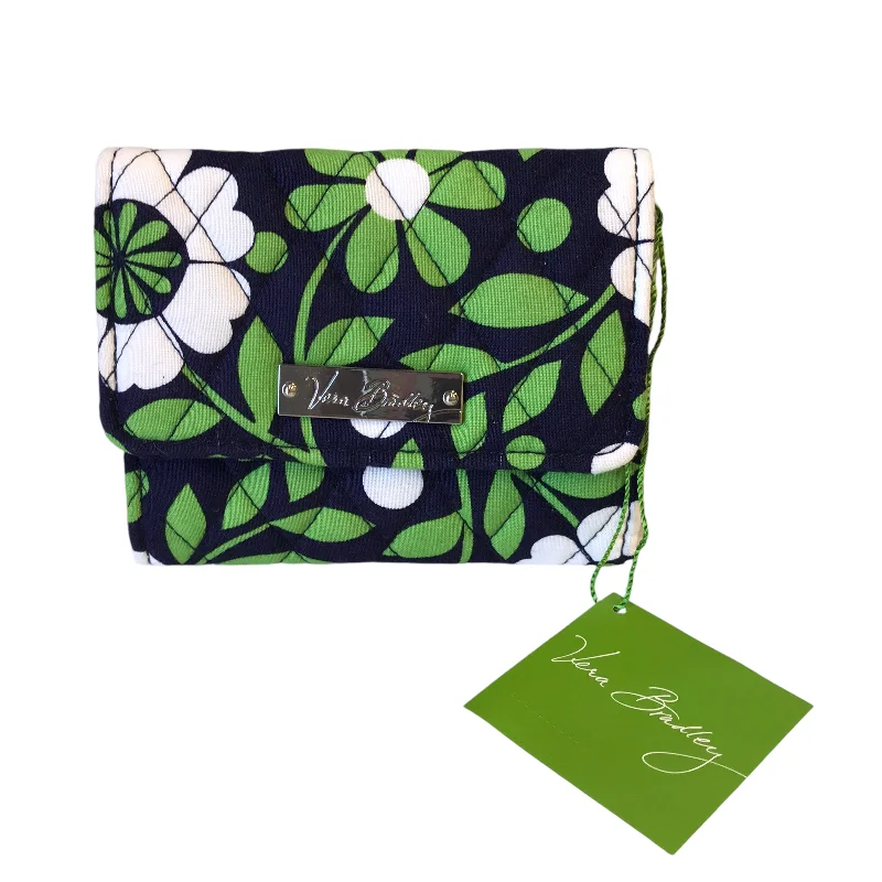 Women's wallet vibrant colors -Wallet By Vera Bradley In Green, Size:Small