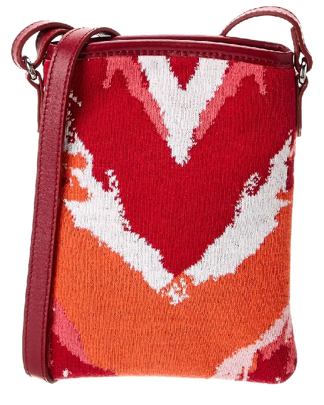 Women's crossbody bag personal bundle -Missoni Leather-Trim Crossbody