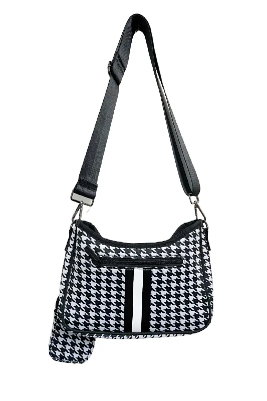 Women's crossbody bag trendy deal -Women's Blair Royal Crossbody Bag In Black And White