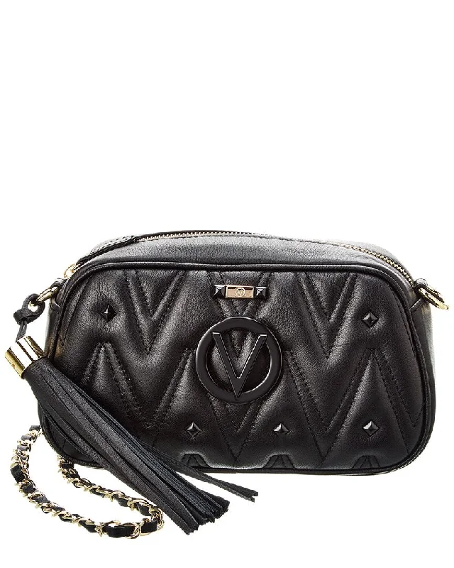 Women's crossbody bag quality deal -Valentino by Mario Valentino Bella Diamond Leather Crossbody