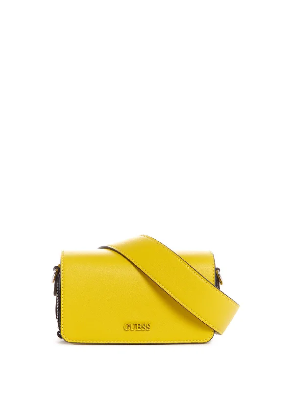 Women's shoulder bags sporty -Yellow Picnic Mini Shoulder Bag