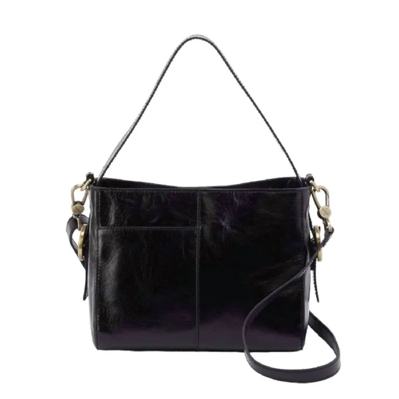 Women's crossbody bag top labels -Render Crossbody Bag In Black