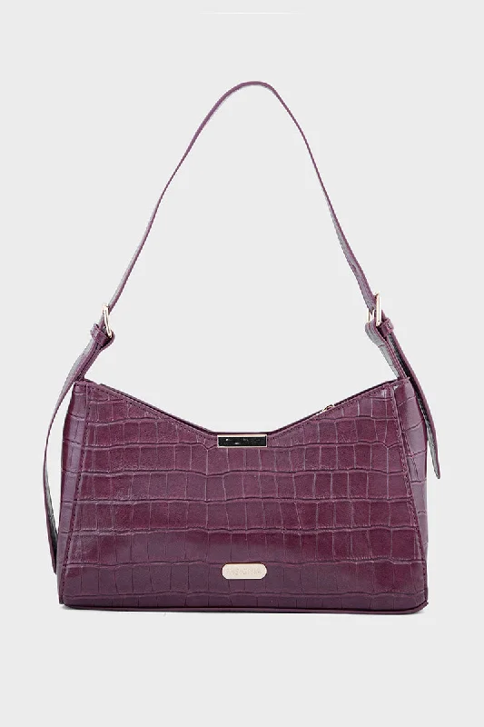 Women's shoulder bags sporty-vibe -Cross Shoulder Bags BS2064-Burgundy