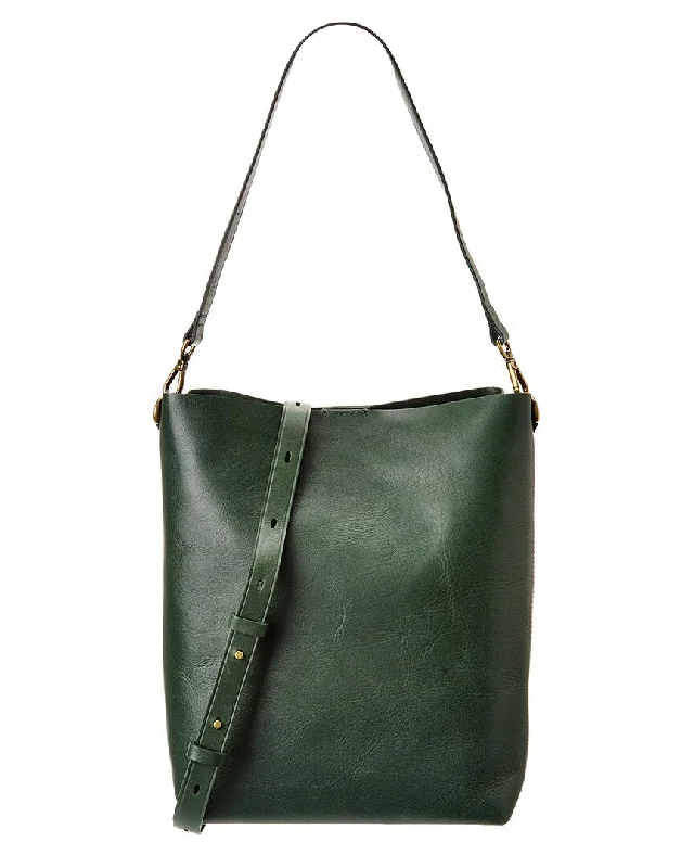 Women's bucket bag fashion deal -Madewell The Transport Leather Bucket Bag