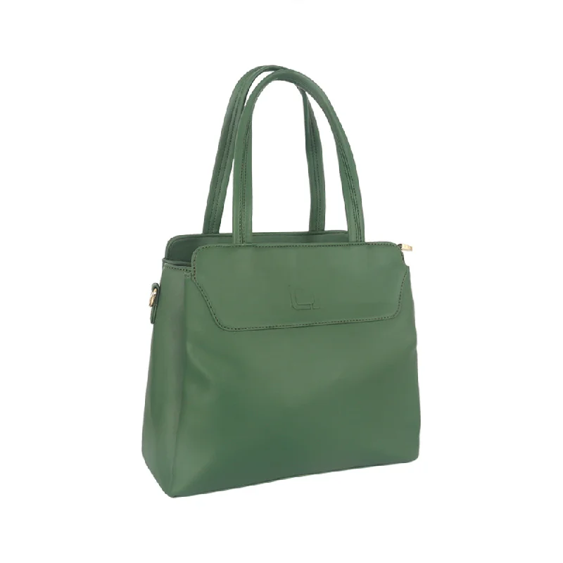 Women's bucket bag logo accent -Ladies Bags Green