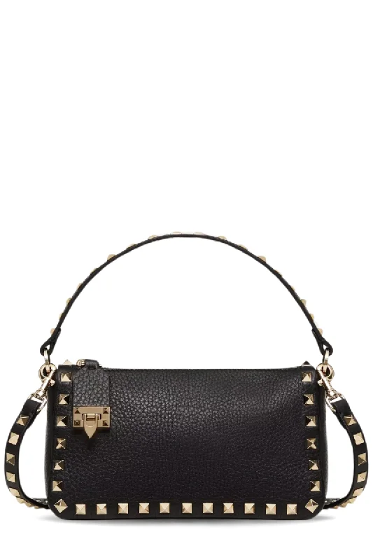 Women's crossbody bag water-resistant fabric -Small Rockstud Crossbody