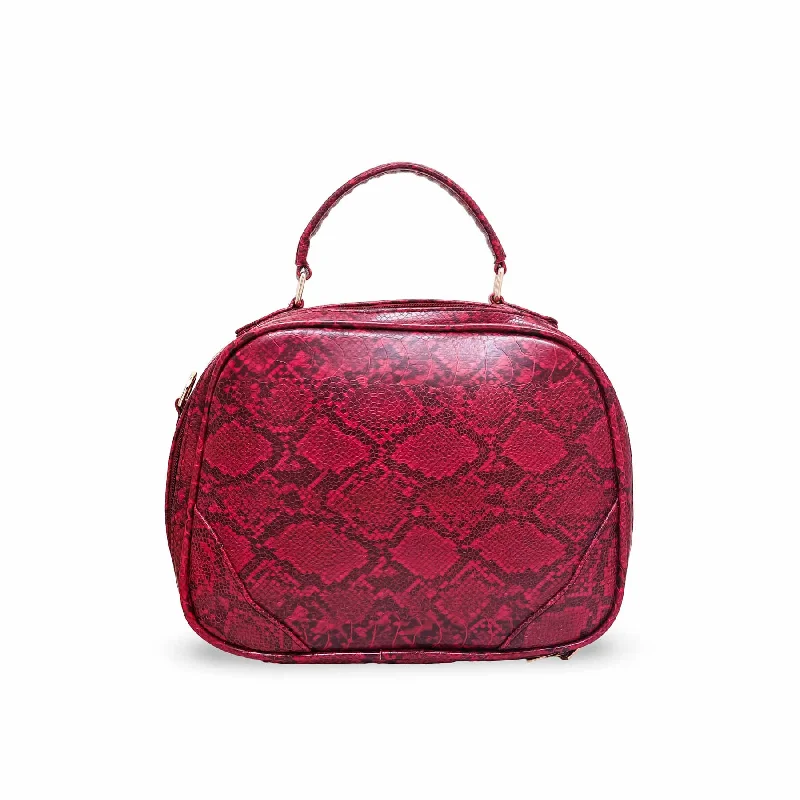 Women's shoulder bags bold -Maroon Casual Shoulder Bag P55583