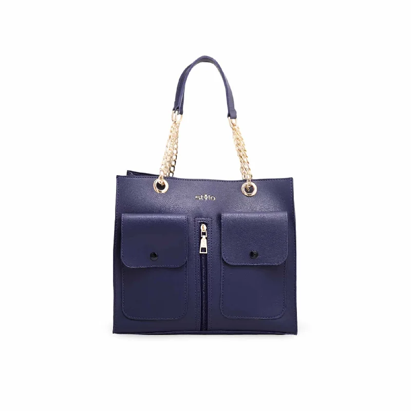 Women's shoulder bags flap-style -Blue Shoulder Bag P55466