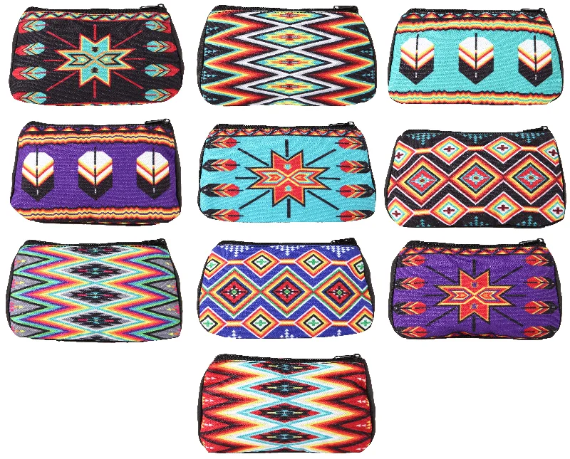 Women's bucket bag active kit -Pow Wow Style Cosmetic Bags- 20 Pack