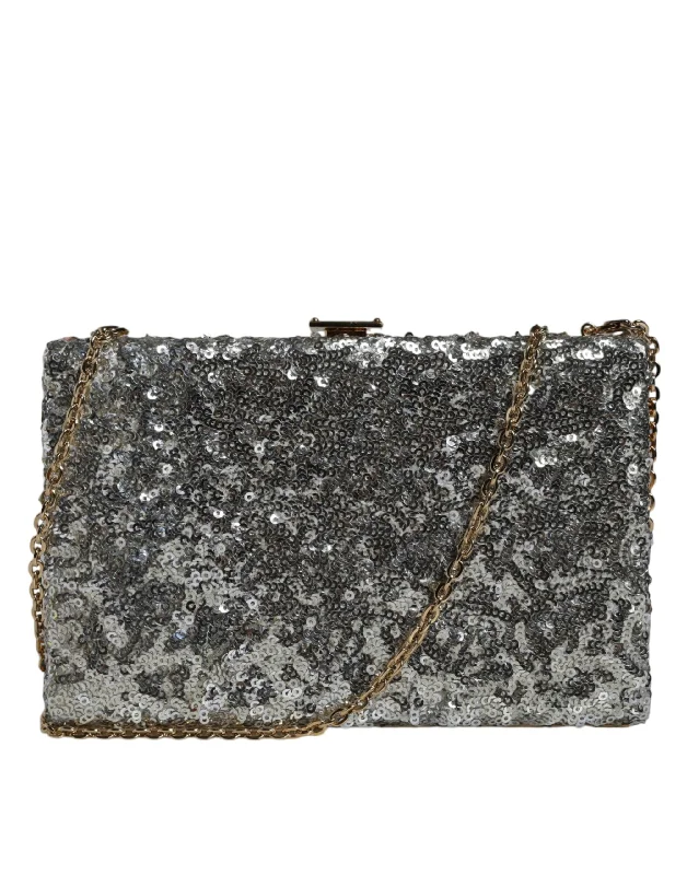 Women's crossbody bag budget collection -Dolce & Gabbana  Sequined Clutch Evening Crossbody Women's Bag (Pre-Owned)