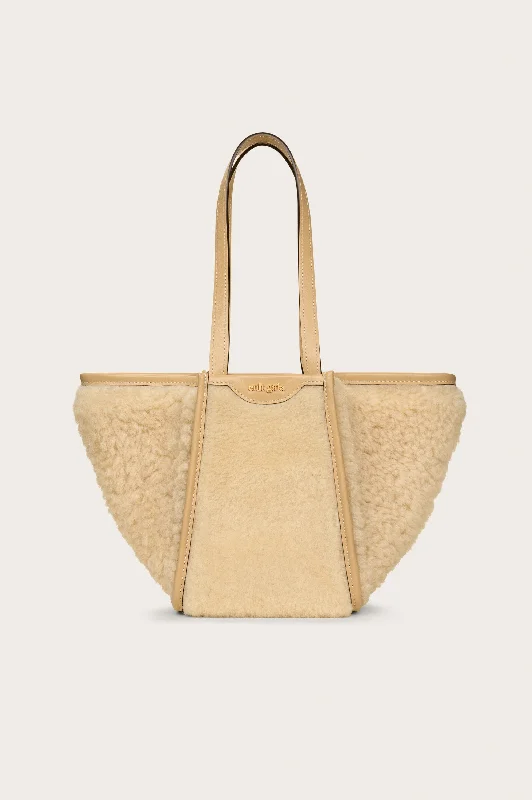 Women's tote bags nylon -SMALL SADIE TOTE - NATURAL