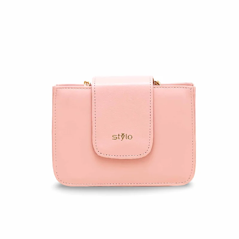 Women's shoulder bags practical -Pink Casual Shoulder Bag P55383