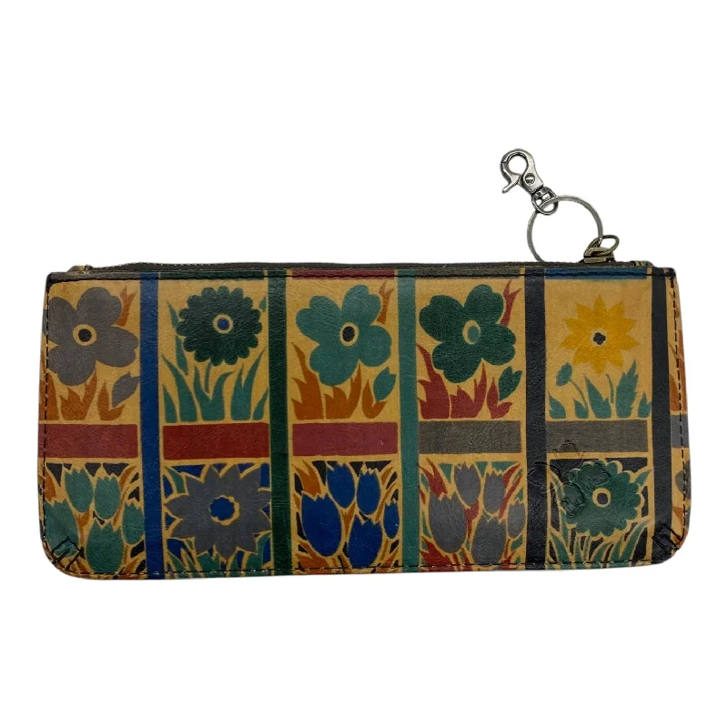 Women's wallet spacious slots -Wallet Designer By Patricia Nash In Multi, Size:Large