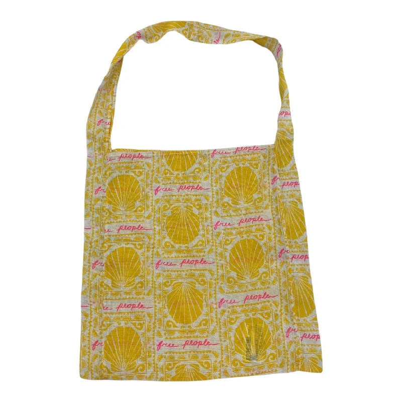 Women's tote bags fall-cozy -Tote By Free People In Yellow, Size:Small