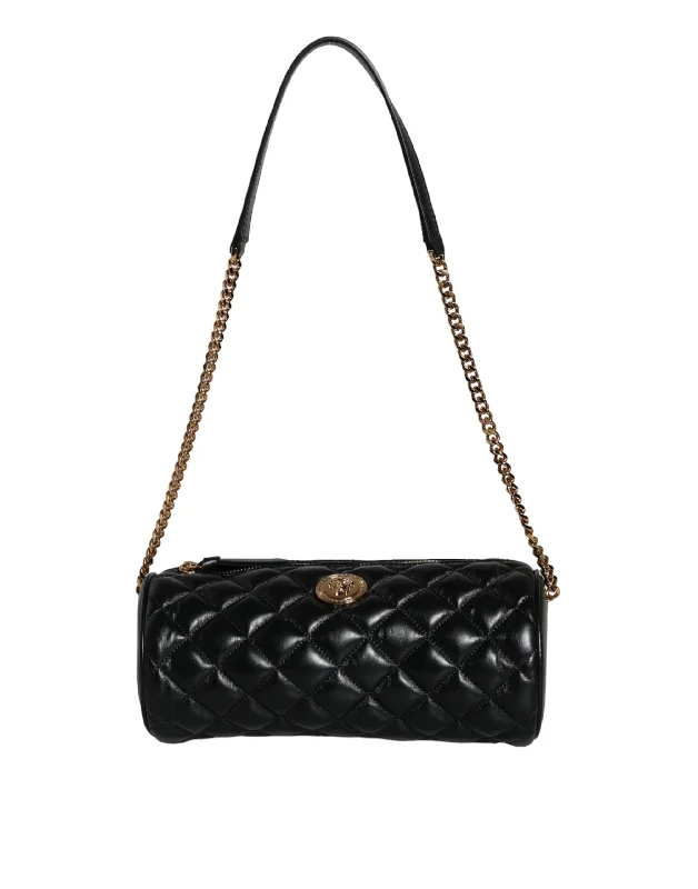 Women's crossbody bag lightweight collection -Versace  Mini Quilted Lambskin Leather Crossbody Sling Women's Bag