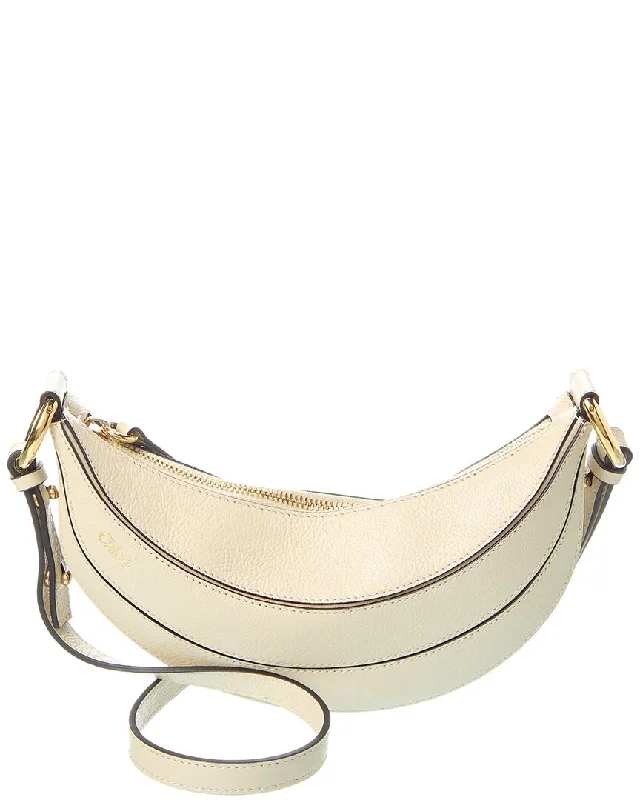 Women's crossbody bag pro bundle -Chloé Banana Leather Crossbody