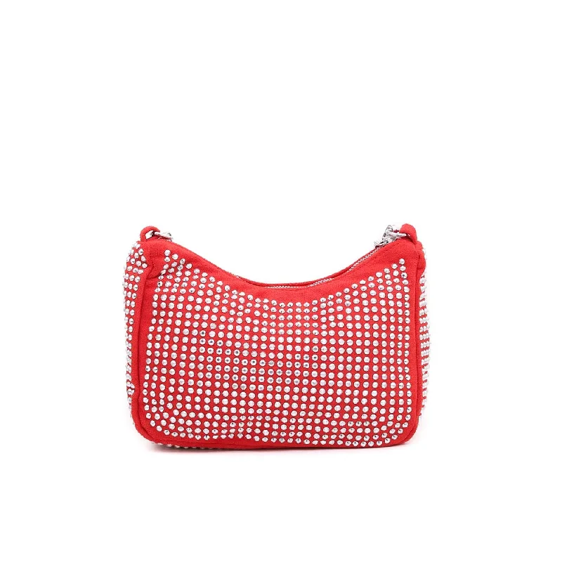 Women's shoulder bags spring -Red Formal Shoulder Bag P36115