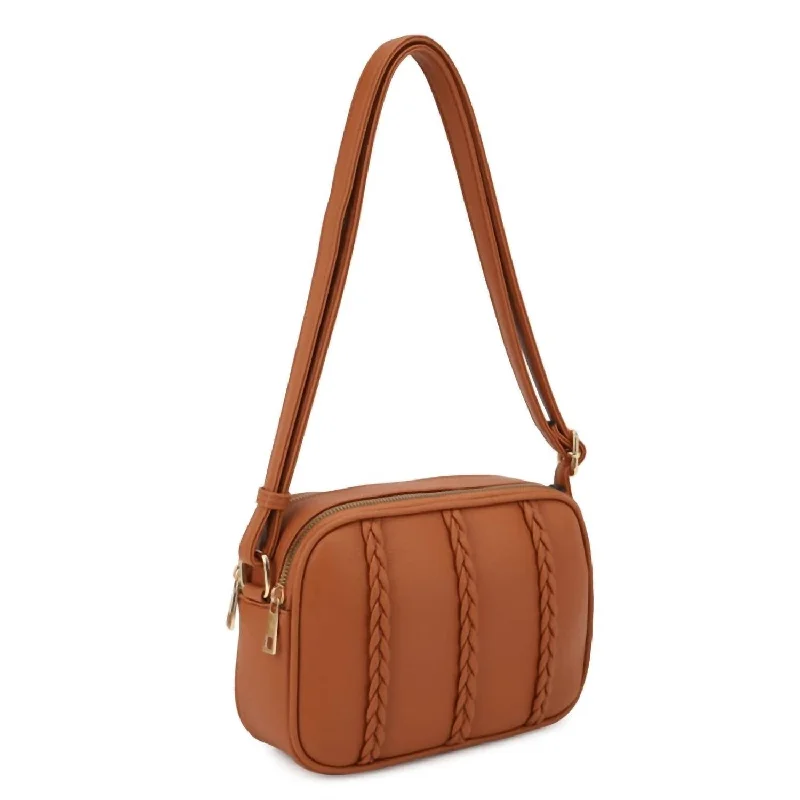 Women's crossbody bag personal outfit -Women's Sera Camera Crossbody Bag In Brown