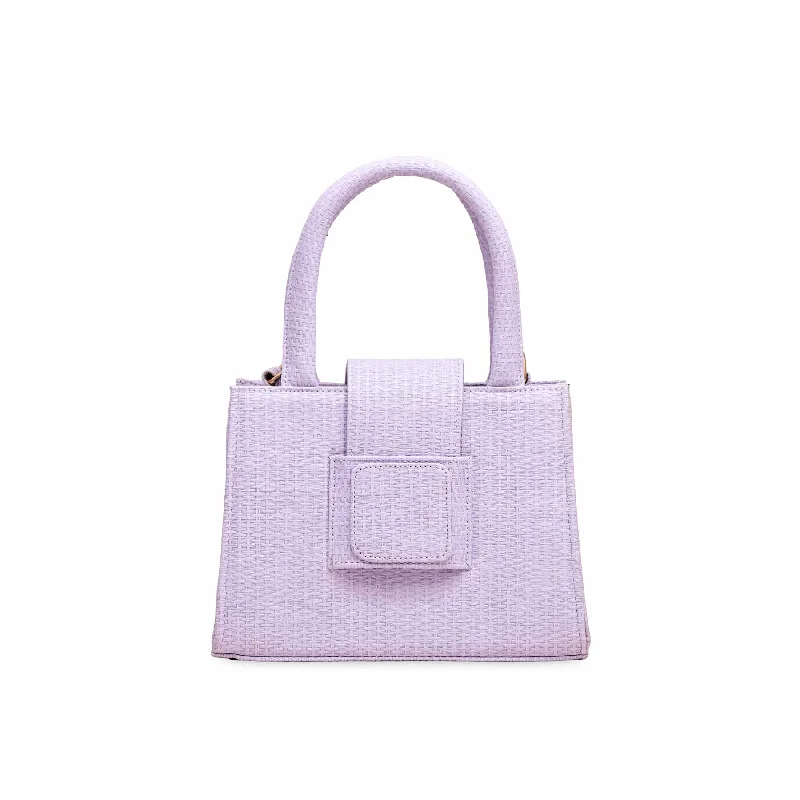 Women's shoulder bags retro-vibe -Purple Casual Shoulder Bag P55600