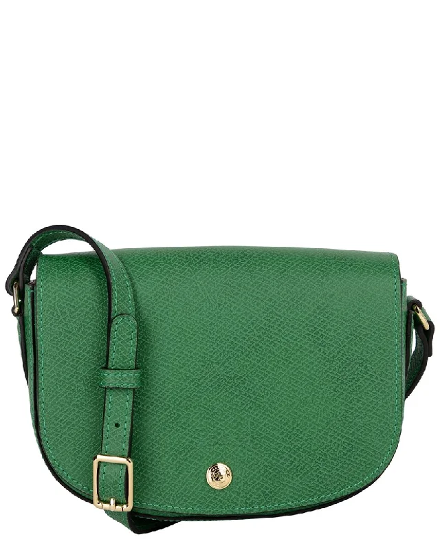 Women's crossbody bag stylish ensemble -Longchamp Epure Leather Crossbody