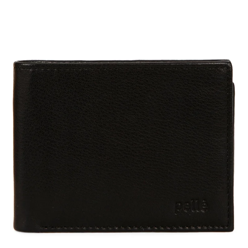 Women's wallet standout pattern -Leather Center Wing RFID Wallet