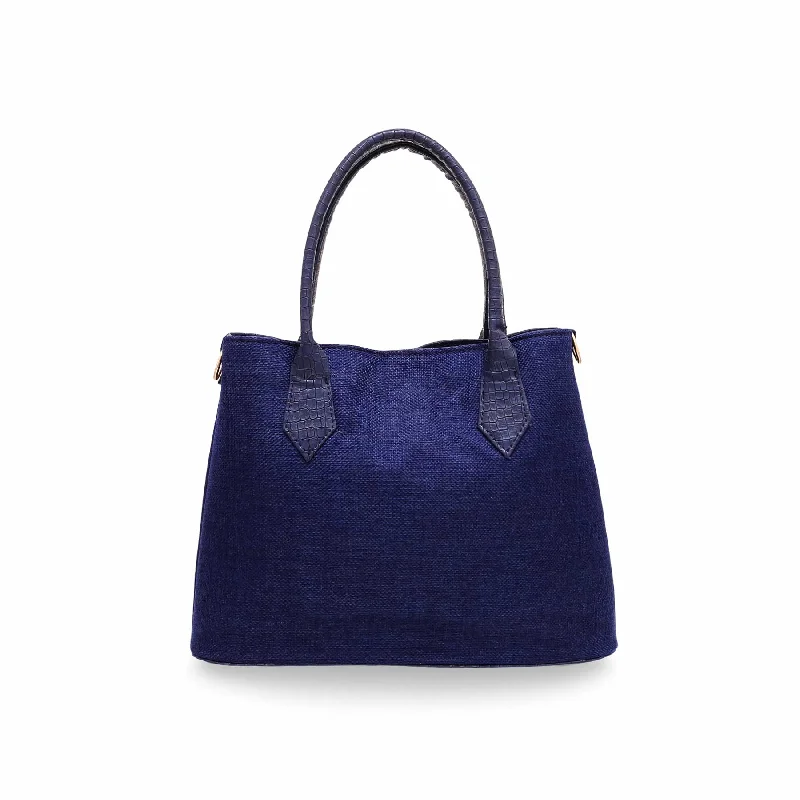 Women's shoulder bags stylish -Blue Formal Shoulder Bag P56093