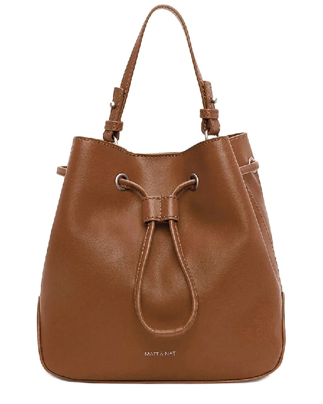 Women's bucket bag versatile use -MATT & NAT Dupont Bucket Bag