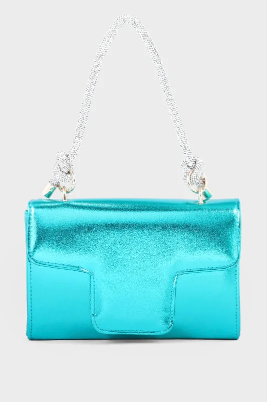 Women's bucket bag sport collection -Top Handle Hand Bags BH0036-Teal Blue