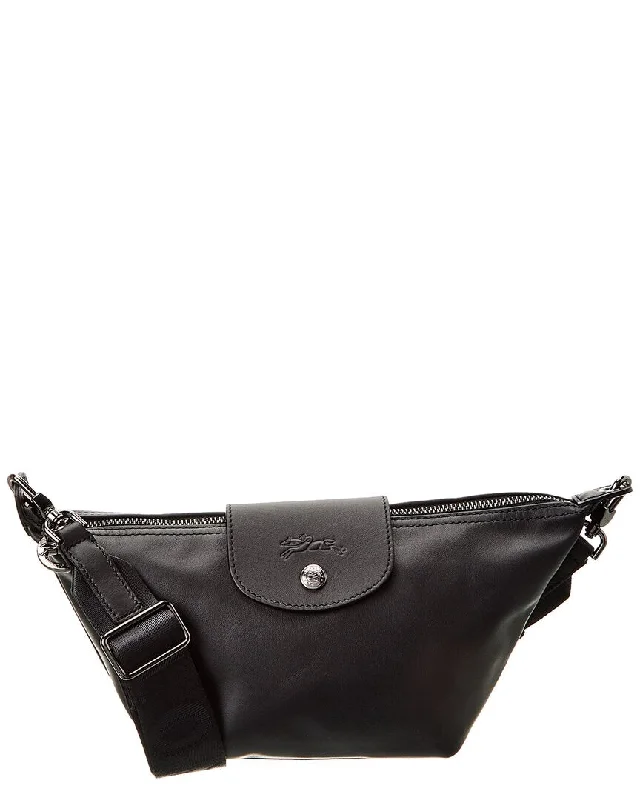 Women's crossbody bag performance apparel -Longchamp Le Pliage Xtra XS Leather Crossbody