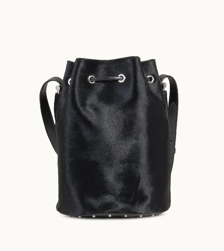 Women's bucket bag custom kit -Tod's Bucket Bag Small in Ponyskin-Effect Leather