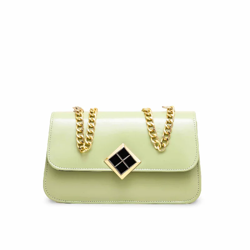 Women's shoulder bags fall-cozy -Green Formal Shoulder Bag P56101