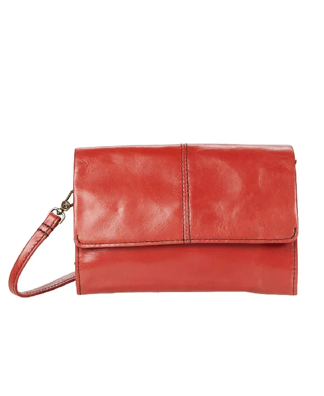 Women's crossbody bag quick-carry ensemble -Jetty Crossbody In Brick