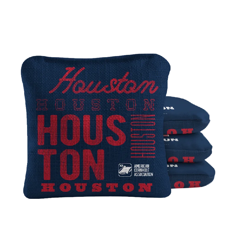 Women's bucket bag squad sale -Houston Football Vintage Gameday Synergy Pro Cornhole Bags