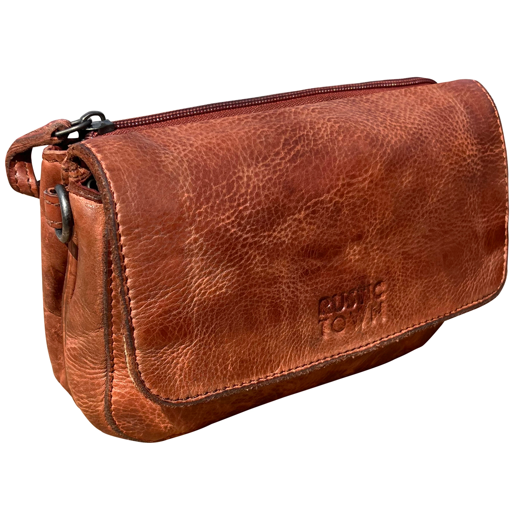 Women's wallet affordable ensemble -Leather Wallet Travel Purse Waist Bag for Women, Brown