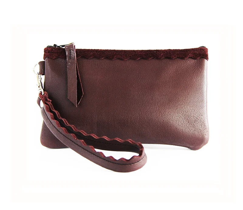 Women's wallet stylish accessory -Allie Wallet Oxblood