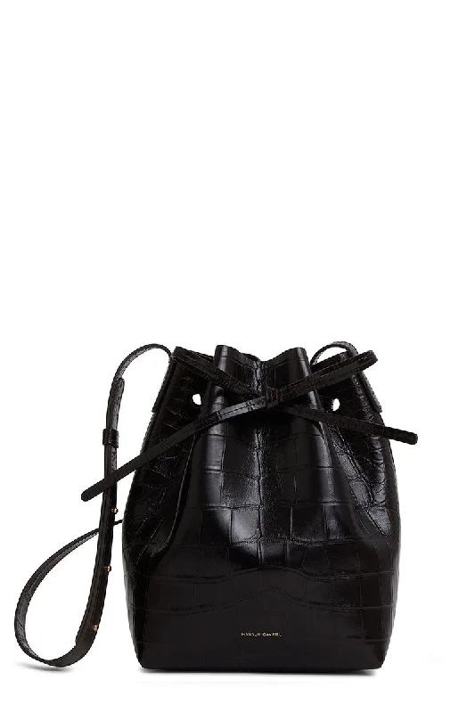 Women's bucket bag trendy accessory -Mini Bucket Bag