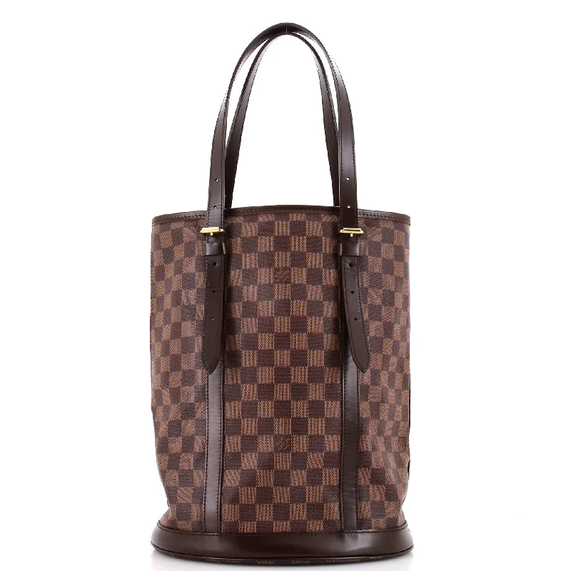 Women's bucket bag top designers -Bucket Bag Damier GM