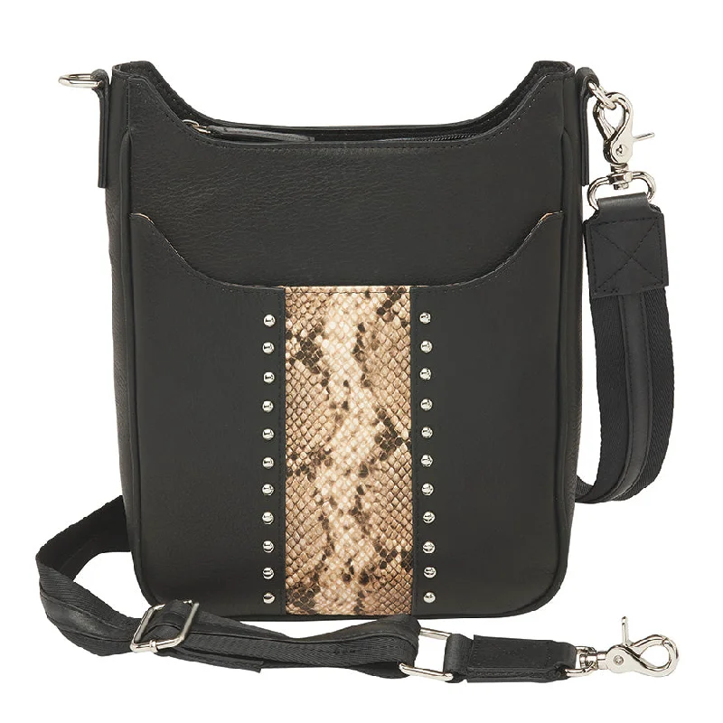 Women's crossbody bag adjustable strap -Crossbody Mail Pouch, Cowhide