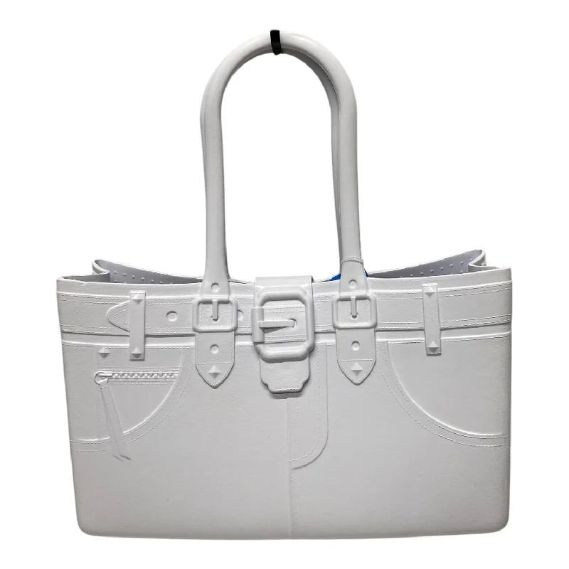 Women's tote bags work-essential -Tote By great bag co In white, Size:Large